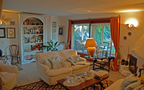 The cozy Living Room of La Murichessa